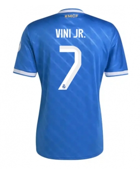Real Madrid Vinicius Junior #7 Maglia Gara Terza Repliche 2025-26 Maniche Corte